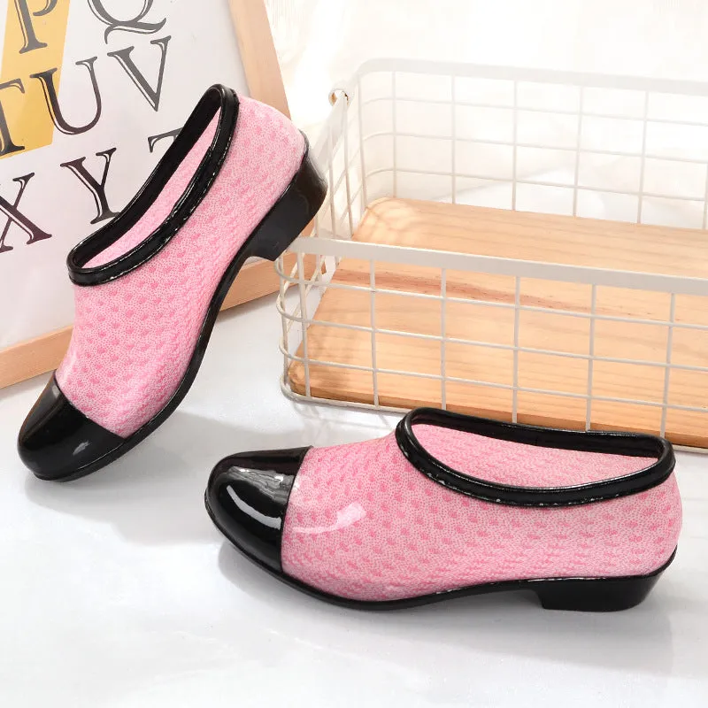 Women's Anti-slip Rain Boots Waterproof Garden Shoes