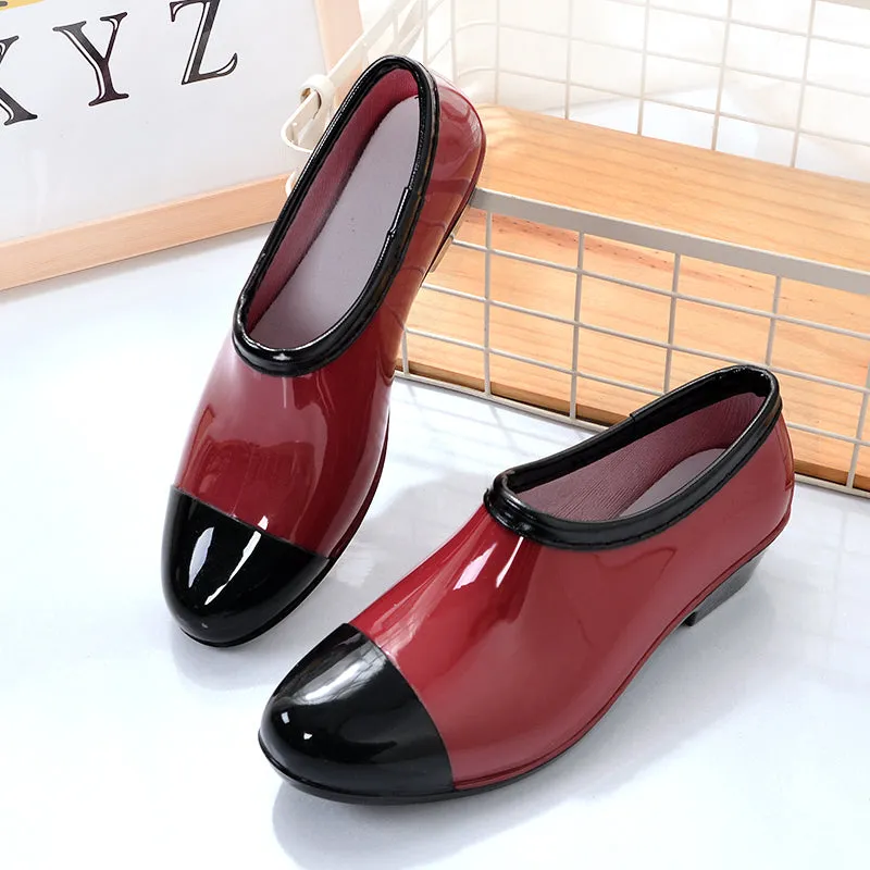 Women's Anti-slip Rain Boots Waterproof Garden Shoes