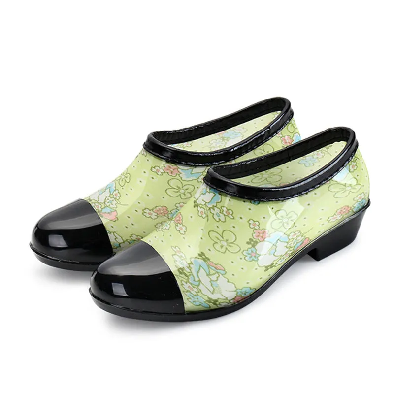 Women's Anti-slip Rain Boots Waterproof Garden Shoes