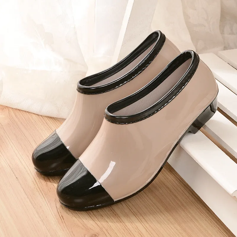 Women's Anti-slip Rain Boots Waterproof Garden Shoes